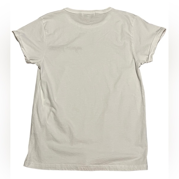 Maison Labiche Paris white crew neck cayman paradise t-shirt Made in Portugal - Picture 2 of 9